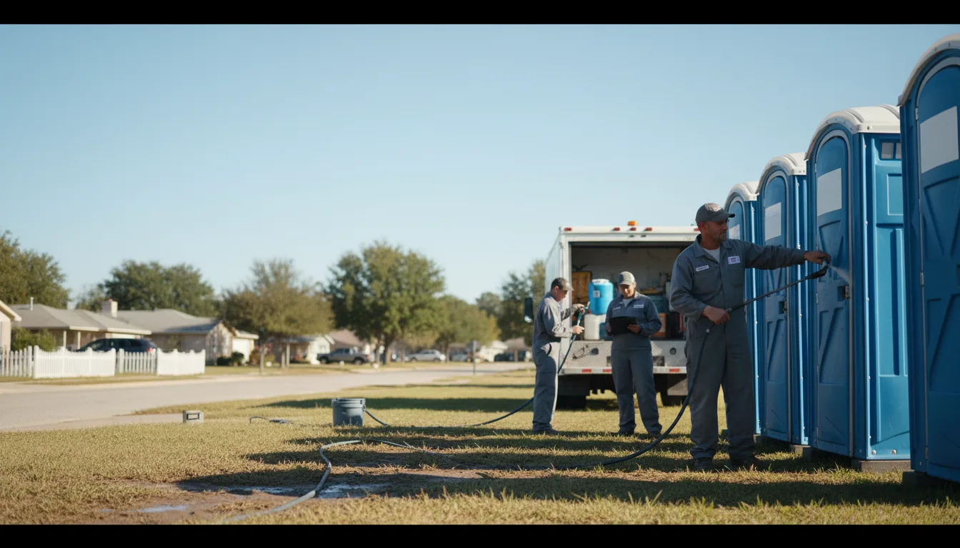 Long-Term Portable Toilet Rental in Winnebago, NE near me